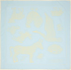 JACQUEMUS Blue 'Le Paysan' Scarf