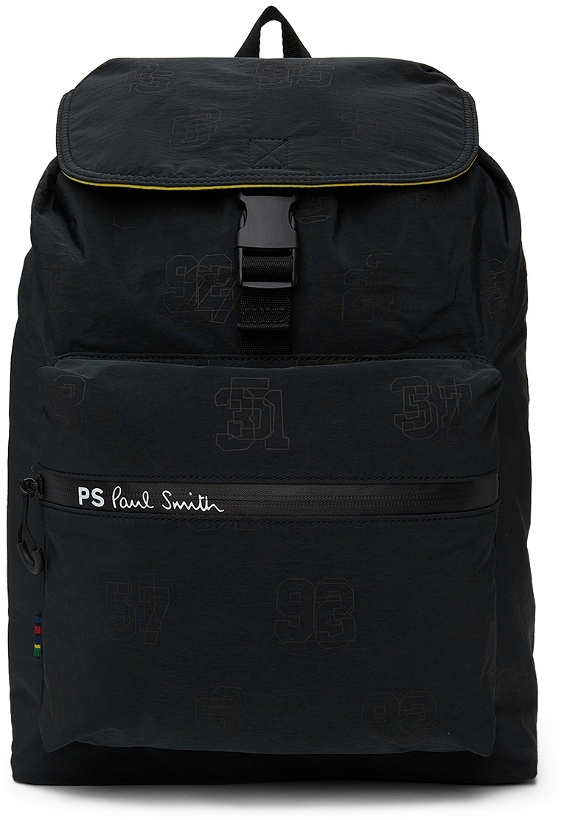 Photo: PS by Paul Smith Black Nylon Backpack