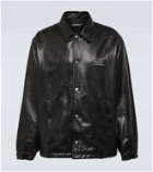 Undercover Leather overshirt