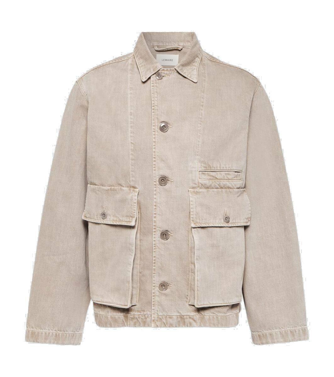 Lemaire Boxy denim field jacket Lemaire