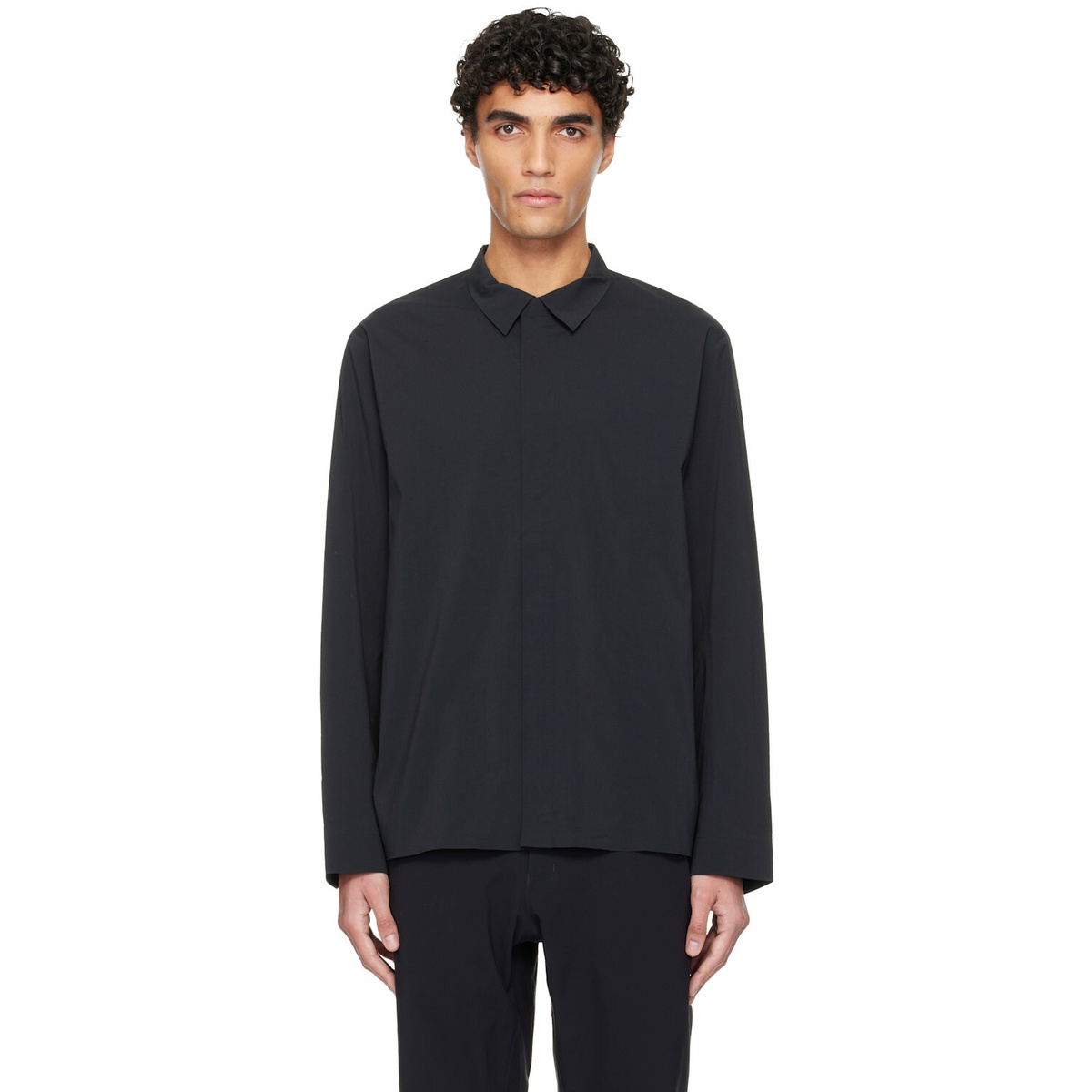 Veilance Black Metry Shirt