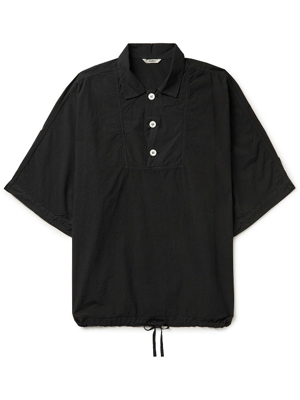 Photo: Barena - Cotton Polo Shirt - Black