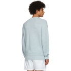 Schnaydermans Blue Mercerized Cotton Sweater