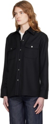 A.P.C. Black Over Shirt