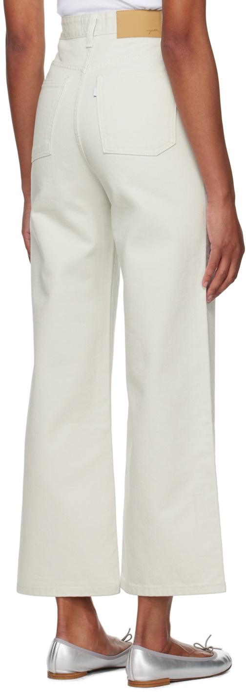 Youth Off-White Wide-Leg Jeans