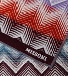 Missoni Marea Zig Zag cotton beach towel