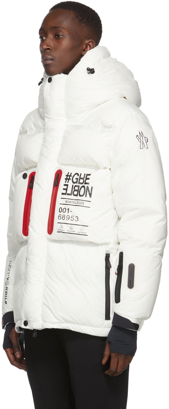 ダウンジャケット・コート MONCLER GRENOBLE WHITE DOWN JACKET Moncler Grenoble Men's Isorno Short Down Jacket | Neiman Marcus