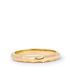 LAUD - Hammered 18-Karat White Gold Ring - Gold