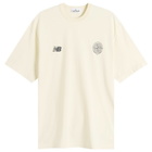 Stone Island Men's x New Balance T-Shirt in Ivory