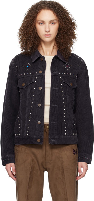 Photo: NEEDLES Black Studded Jacket