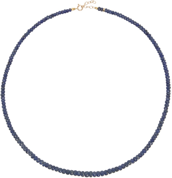Photo: JIA JIA Blue September Birthstone Sapphire Beaded Necklace