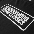 Neighborhood Men's Long Sleeve NH-3 T-Shirt in Black