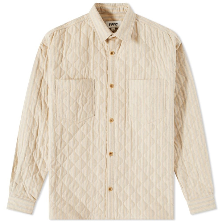 Photo: YMC Sapporo Quilted Stripe Shirt