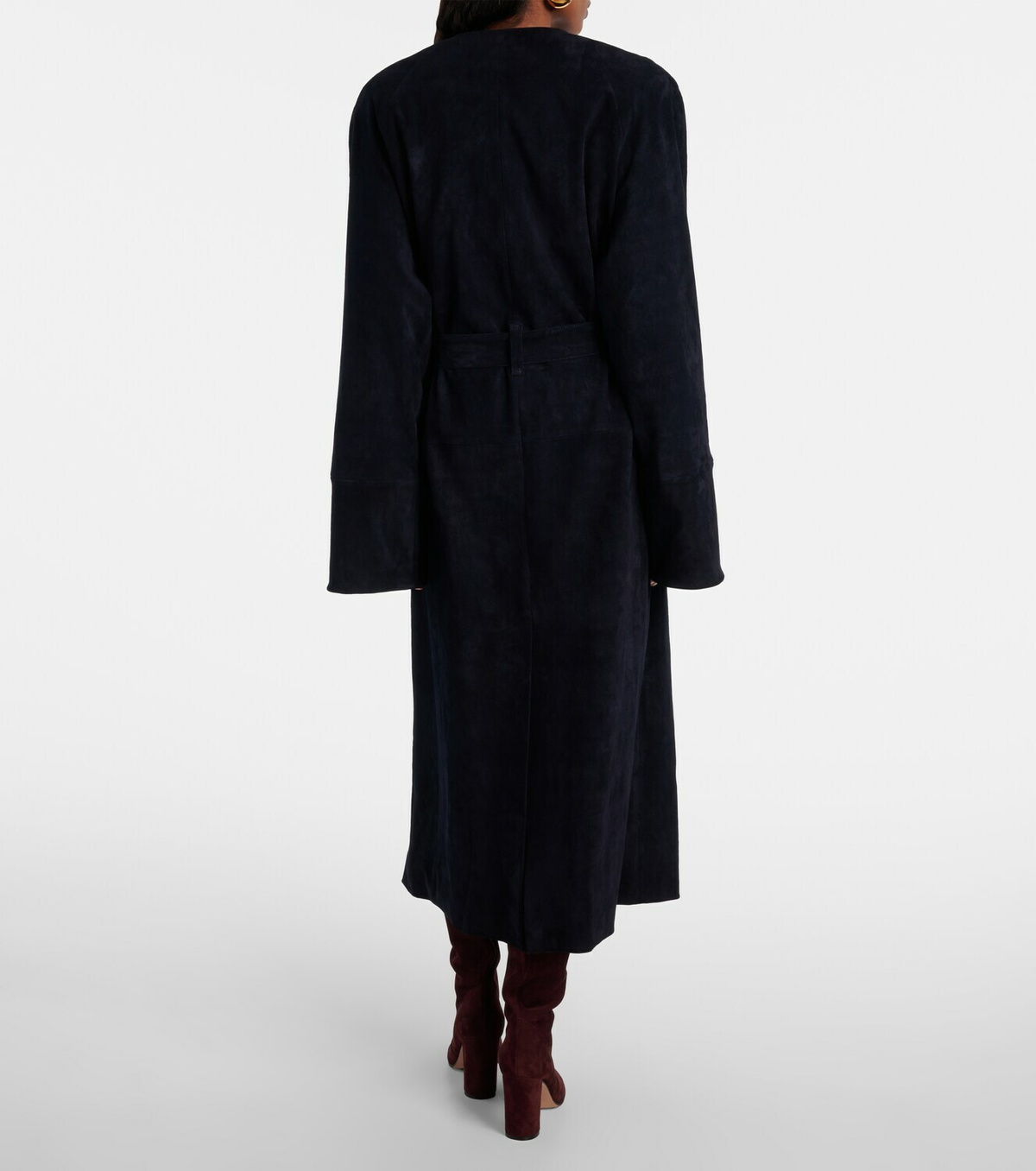 Stouls Dietrich suede coat