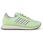 adidas Originals - Glenbuck SPZL Suede and Nylon Sneakers - Men - Green