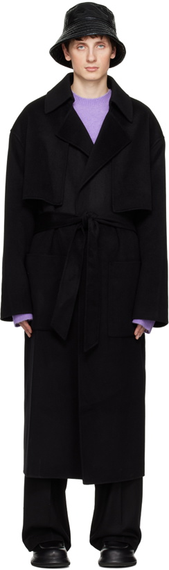 Photo: Nanushka Black Kenno Coat