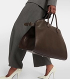 The Row Soft Margaux 17 leather tote bag