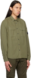 C.P. Company Khaki Flap Pocket Shirt