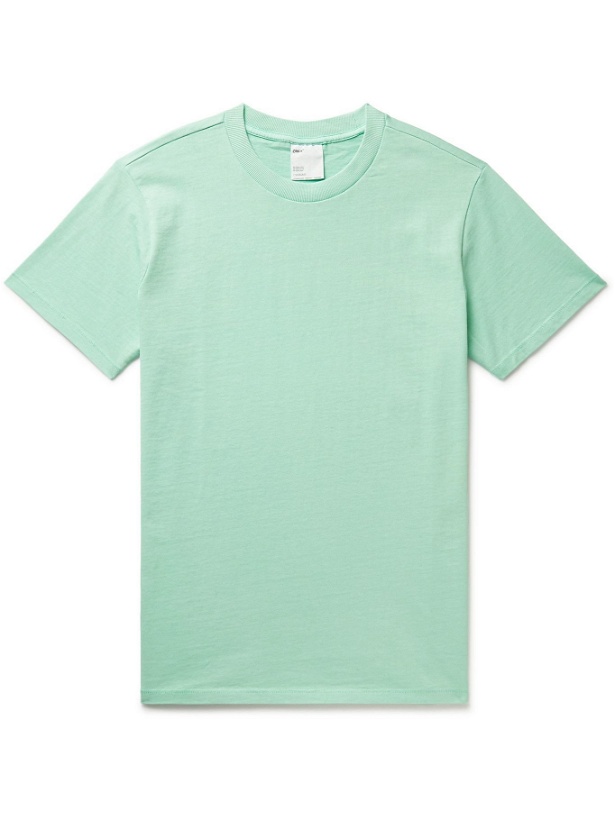 Photo: ONIA - Garment-Dyed Cotton-Jersey T-Shirt - Green