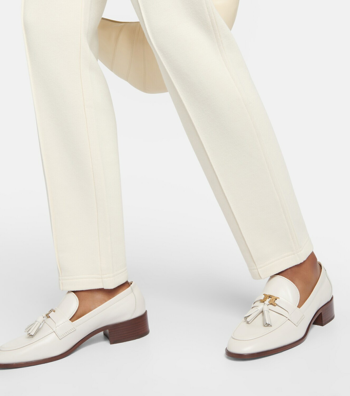 Bogner High-rise cotton-blend sweatpants