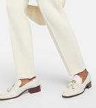 Bogner High-rise cotton-blend sweatpants