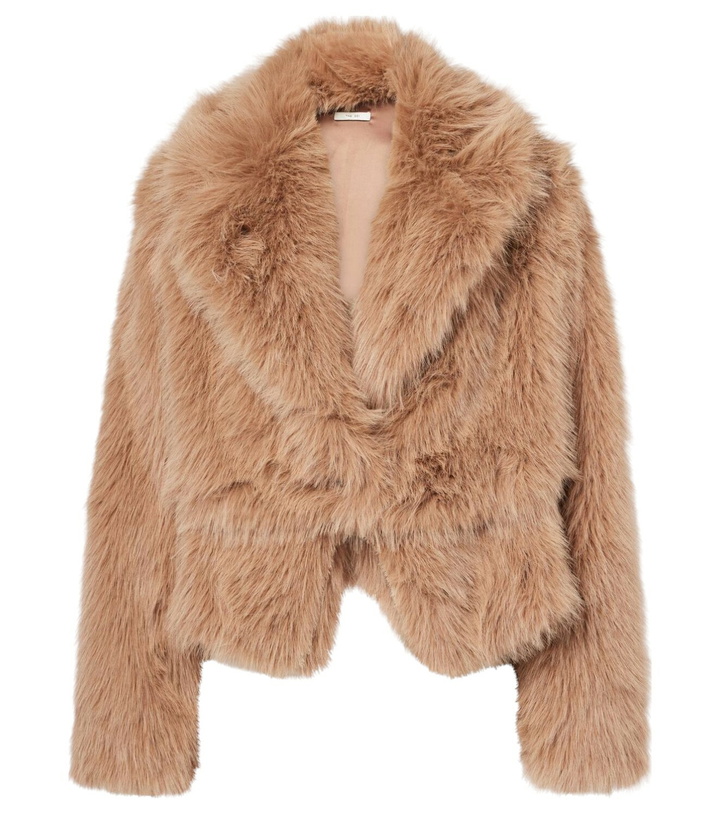 Photo: The Sei Faux fur bomber jacket