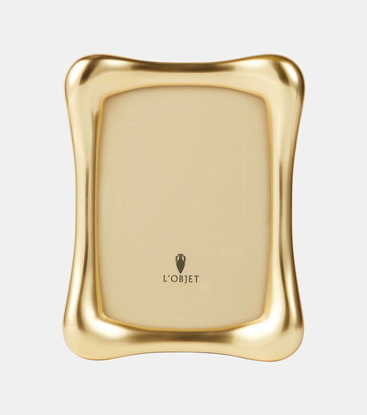 L'Objet Anton brass-plated picture frame
