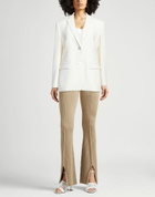 Theory Womens Blazer Cream
