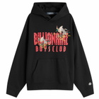 Billionaire Boys Club Men's Duck Embroidered Straight Logo Hoodie in Black