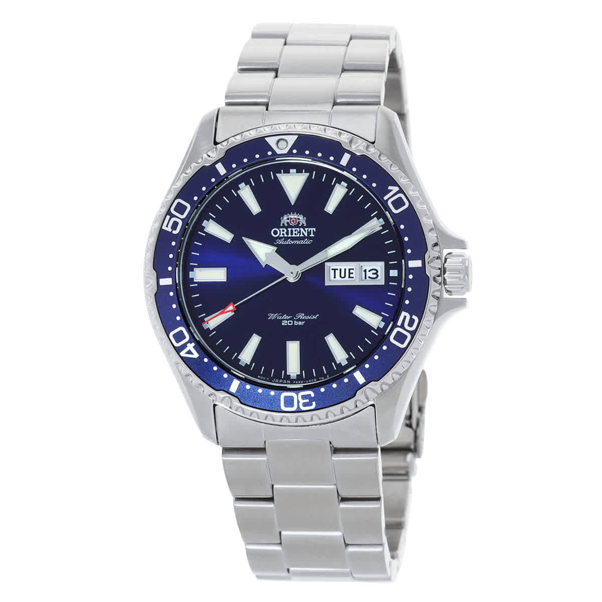 Orient Kamasu Automatic Blue Dial Mens Watch RA-AA0002L19B Orient