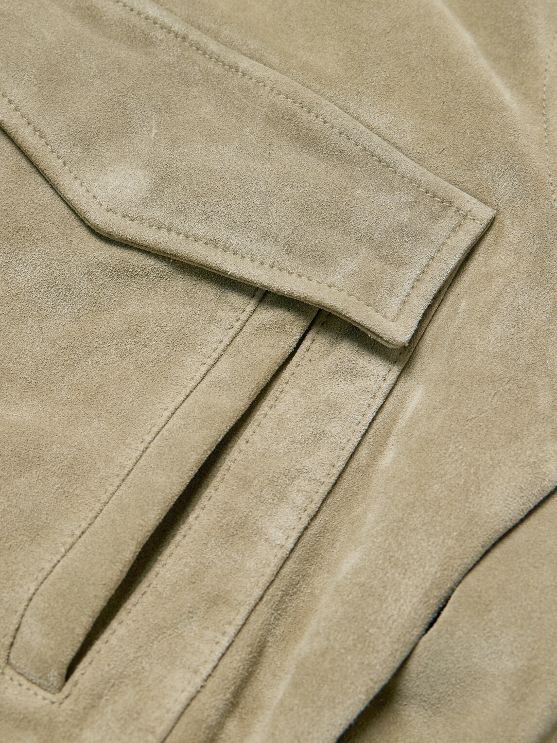 AGOLDE - Emil Suede Bomber Jacket - Brown
