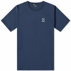 Haglofs Men's Camp T-Shirt in Tarn Blue