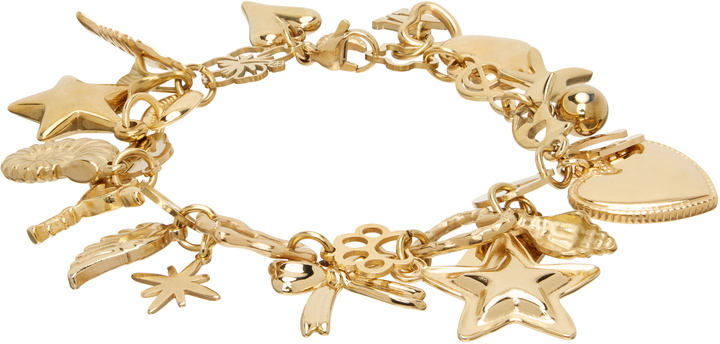 Photo: Marland Backus Gold Charm Bracelet