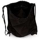 Guidi Black Drawstring Backpack