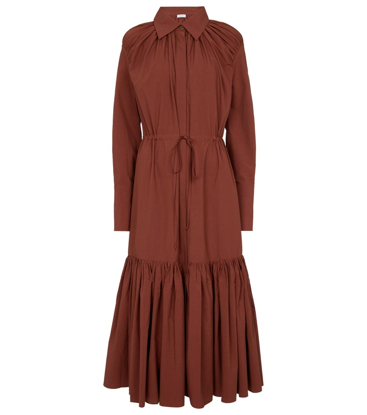 Photo: Deveaux New York - Samira cotton shirt dress