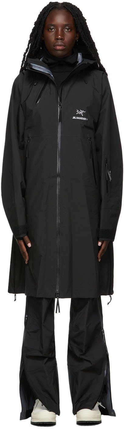 Jil Sander SSENSE Exclusive Black Arc'teryx Edition Coat