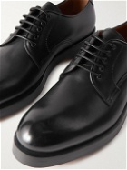 Ermenegildo Zegna - Udine Leather Derby Shoes - Black