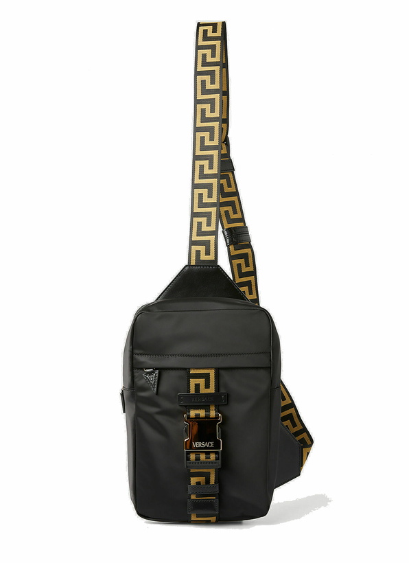 Photo: Greca Crossbody Bag in Black