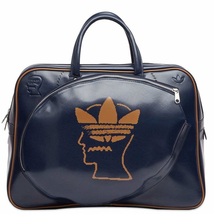 Photo: Adidas x Brain Dead Bag in Collegiate Navy/Brown Desert 