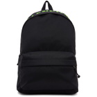 Balenciaga Black and Green Wheel Backpack
