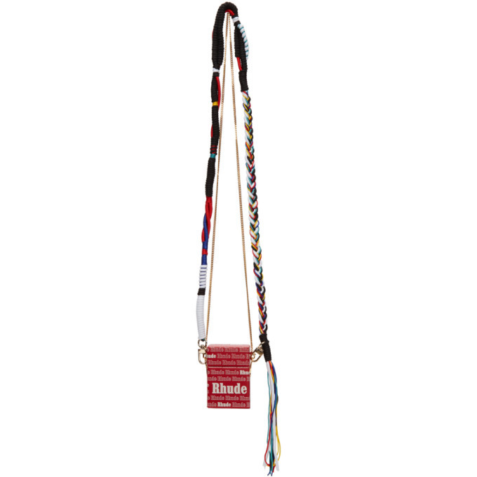 rhude cigarette bag Rhude Red and Off-White Small Fumar Mal Bag Rhude