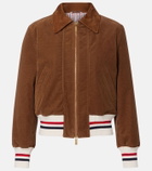 Thom Browne Wale cotton corduroy down jacket