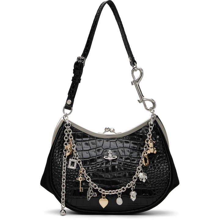 Photo: Vivienne Westwood Black Charm Frame Purse
