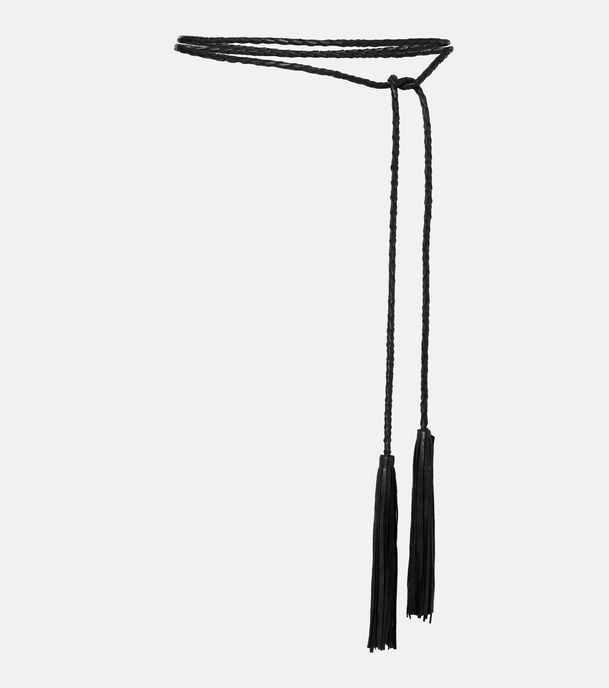 Nour Hammour Leather tassel belt