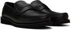 ZEGNA Black X-Lite Loafers