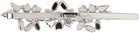 Simone Rocha Silver Heartbloom Hair Clip