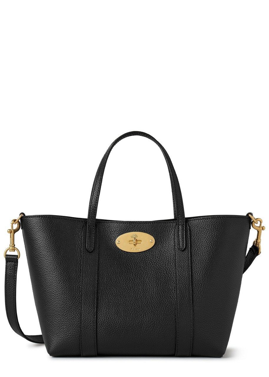 Mulberry Bayswater Mini Grained Leather Cross-body bag - Black - One Size