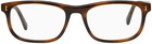 Gucci Tortoiseshell Rectangular Glasses