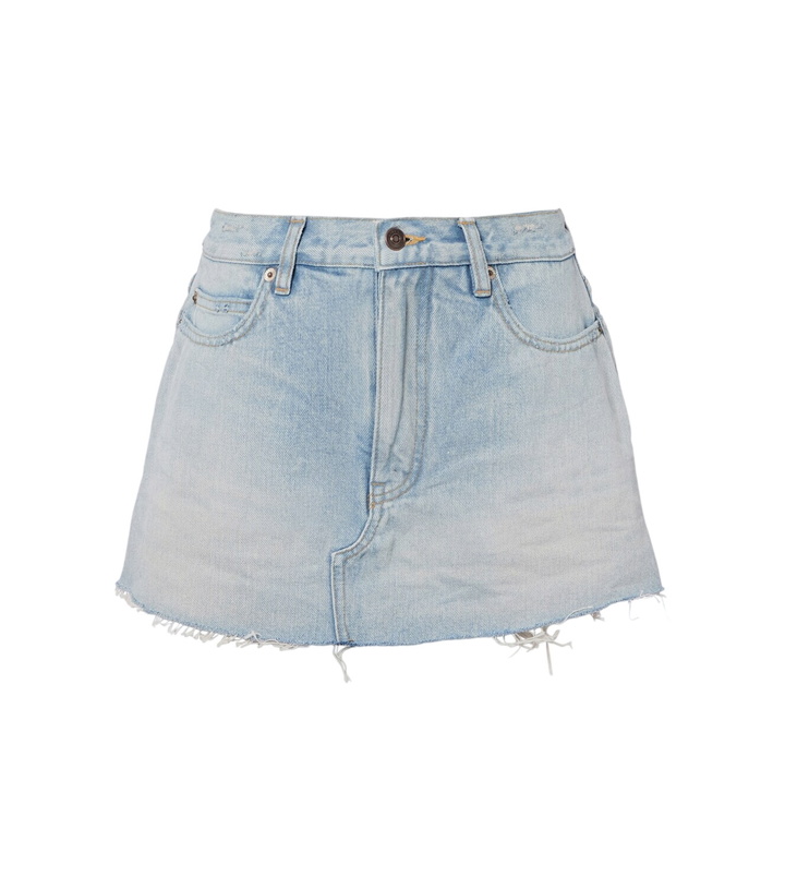 Photo: Balenciaga Denim skort