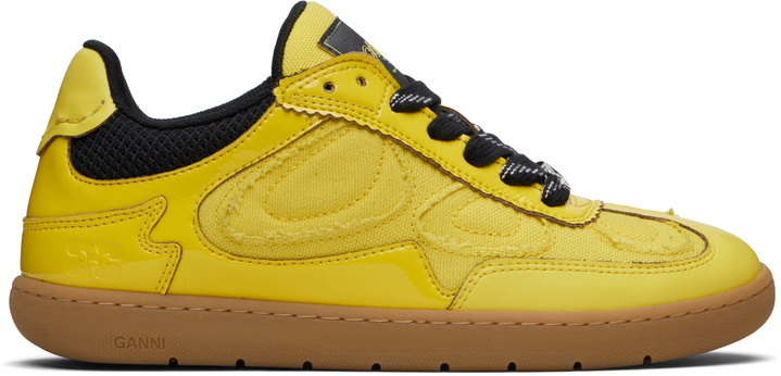 Photo: GANNI Yellow 08 Sneakers